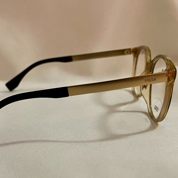 Fendi Eyeglasses FF 0096/F 0096 F DVO Havana Honey Women's Frame 51mm - Picture 2 of 4